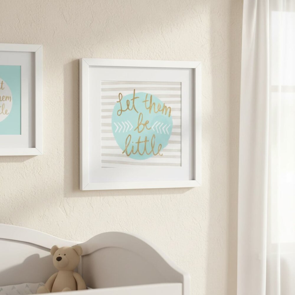 Let Them Be Little Framed Wall Decor Home Decoration Gift Keepsake